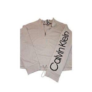 Light Pink calvin klein crop top size XL